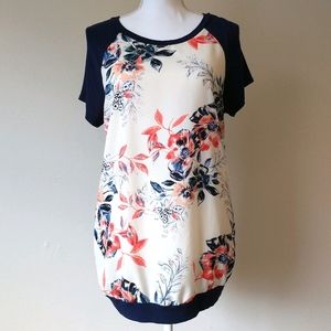 12 PM by Mon Ami Floral Dress Top Medium
